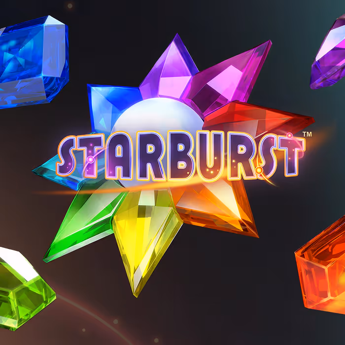 Starburst slot bursting neon gems and respin wilds