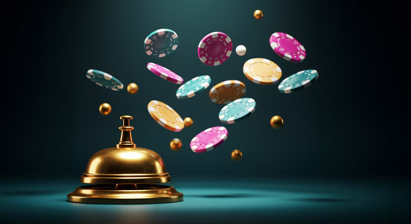 Kirabet casino bonuses collage with chips and candy