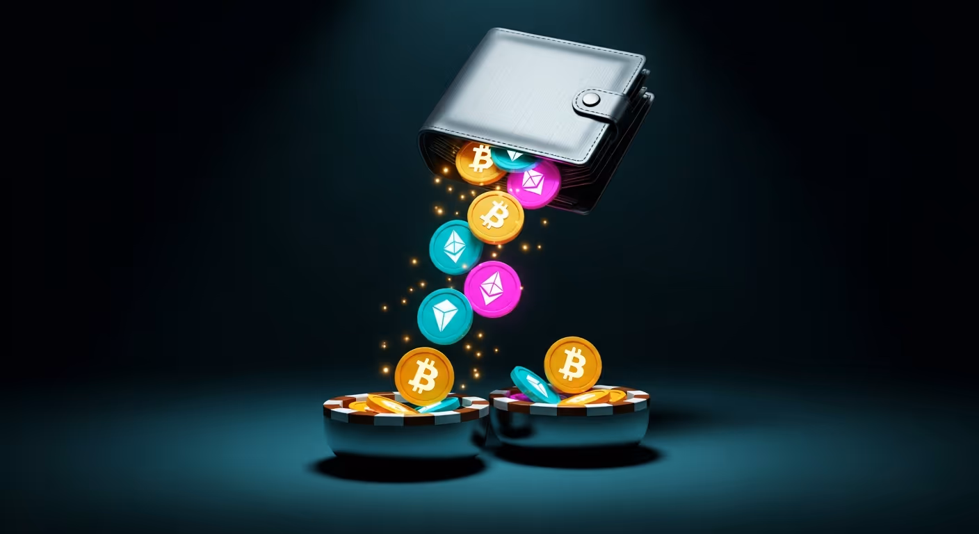 Kirabet strategy notebook with dice and cards